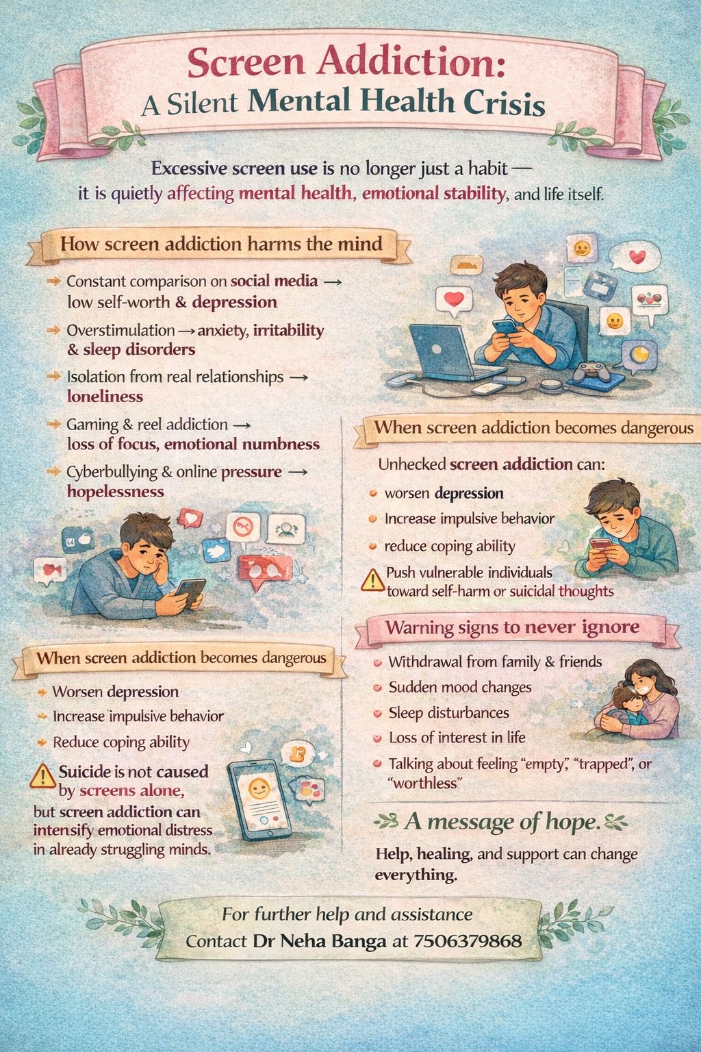 Screen Addiction: A Silent Mental Health Crisis